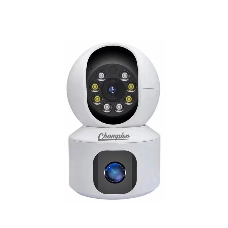 Champion dual-lens indoor pan-tilt camera