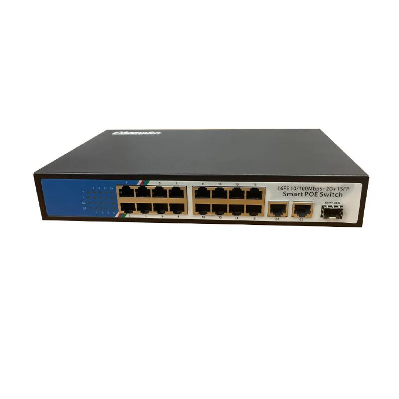 Champion 24-port PoE gigabit rack-mount network switch